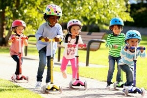 Porteurs, trotteurs, tricycles et trottinettes enfants
